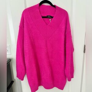 NWT Magenta Sweater Dress